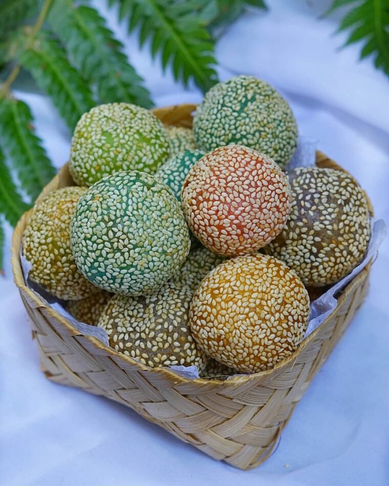 Resep Onde-onde Isi Kacang Hijau Dari norita_foods