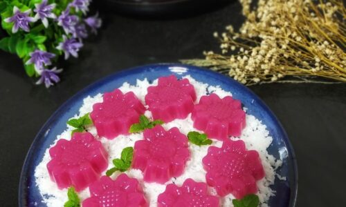 Kue Lumpang Buah Naga