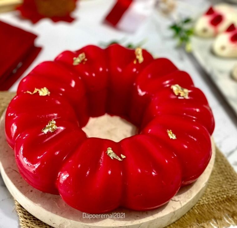 Resep Puding Strawberry Kopyor Dari dapoererna