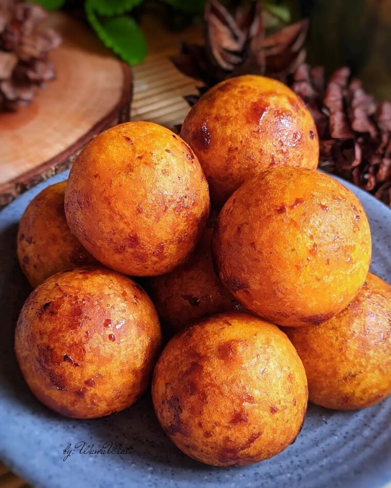 Resep Bola Ubi Gula Merah / Kue Obi Dari wawawiati