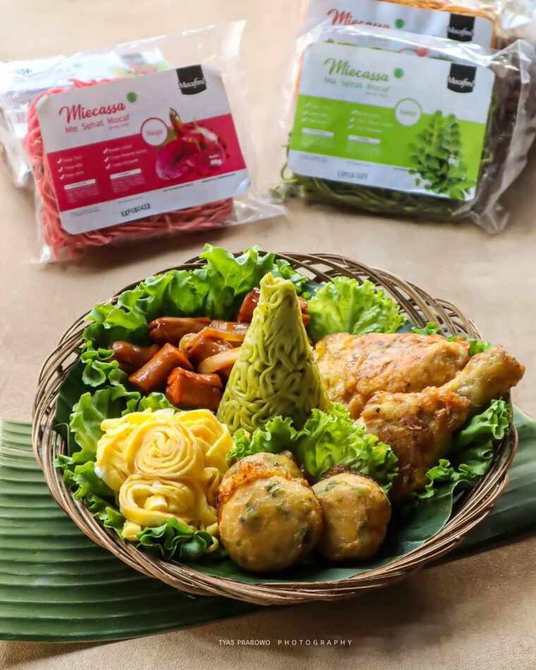 Resep Tumpeng Mie Ijo Dari tyasprabowo