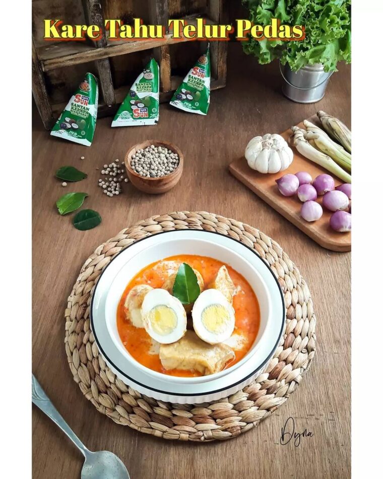 Resep Kare Telur Telur Pedas Dari dapur_dyna