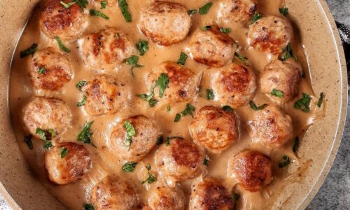Swedish Meatballs / Kottbullar