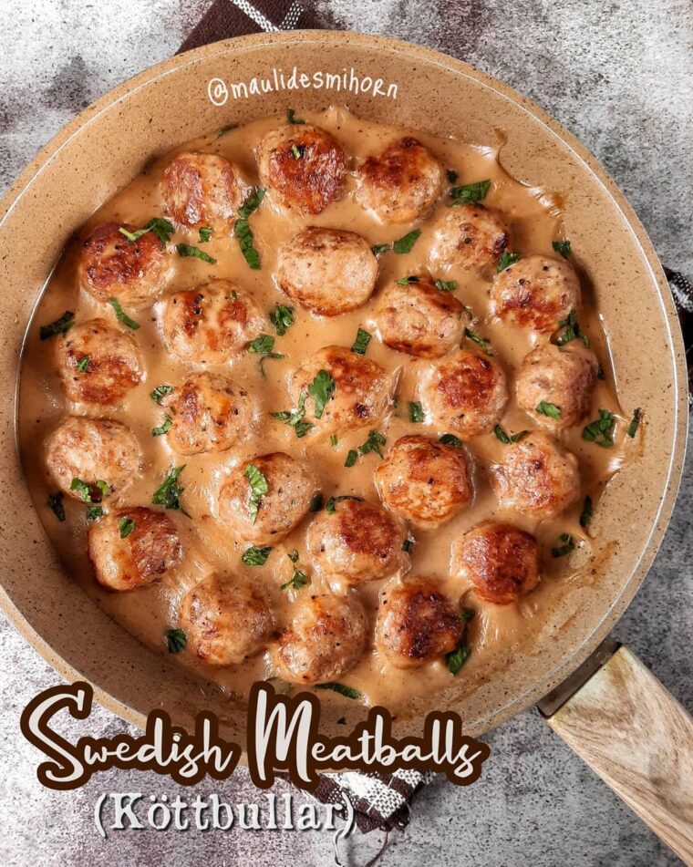 Resep Swedish Meatballs / Kottbullar Dari maulidesmihorn