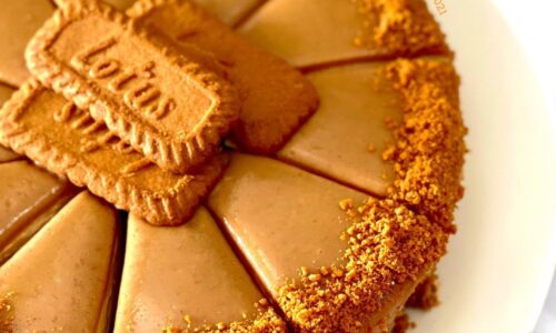 Cheese Cake Lotus - Kue dari Teratai