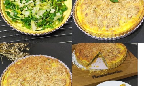 Quiche Lorraine - Kue dari Bayam