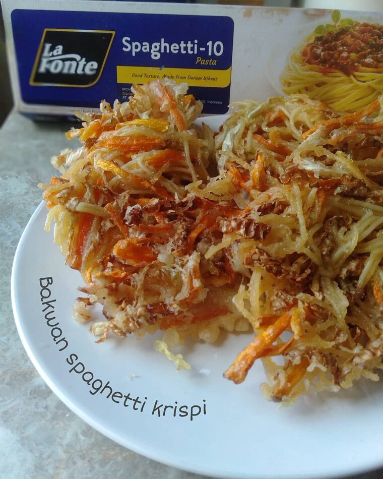 Resep Bakwan Spaghetti Krispi Dari mabela_cooking_club