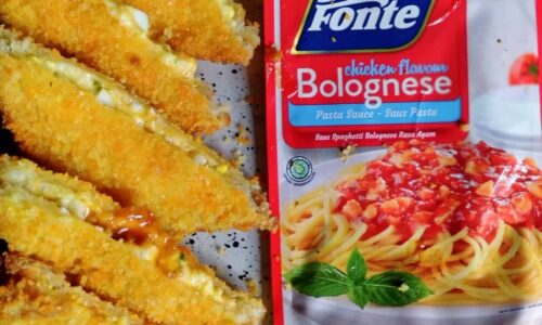 Roti Goreng Chiken Bolognese