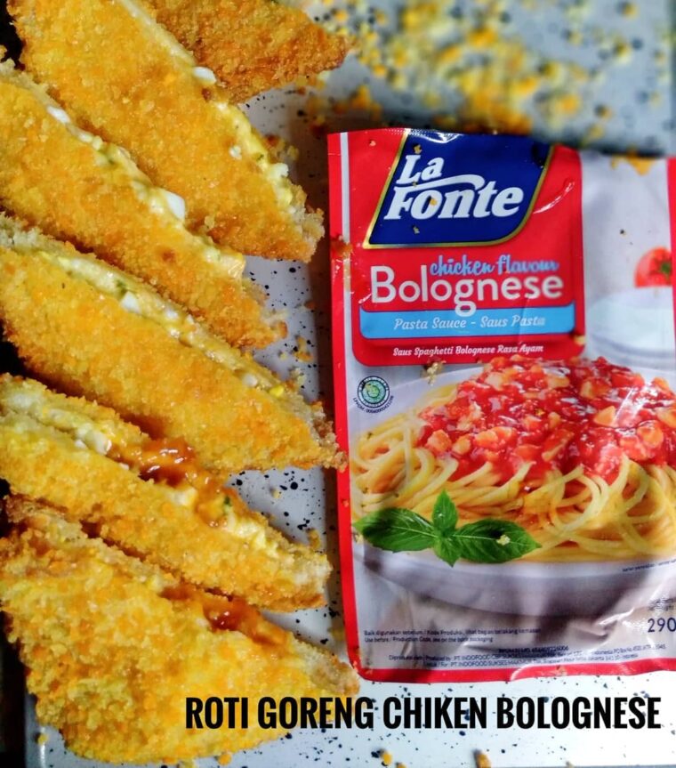 Resep Roti Goreng Chiken Bolognese Dari mabela_cooking_club