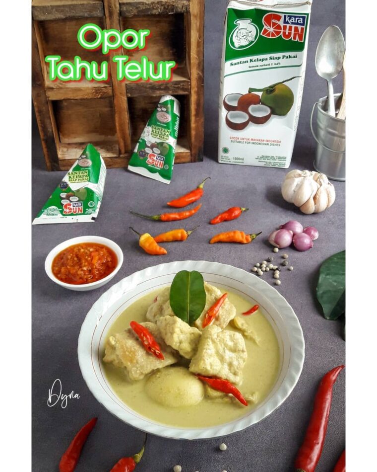 Resep Opor Tahu Telur Tempe Dari dapur_dyna