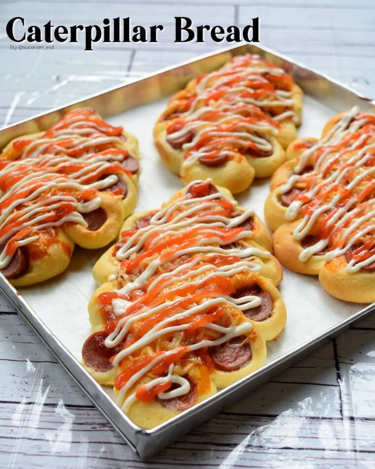 Resep Caterpillar Bread Dari sucenlim_ind