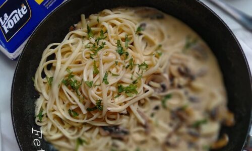 Fettuccine Saos Jamur