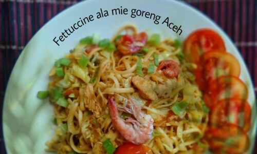 Fettuccine Ala Mie Goreng Aceh