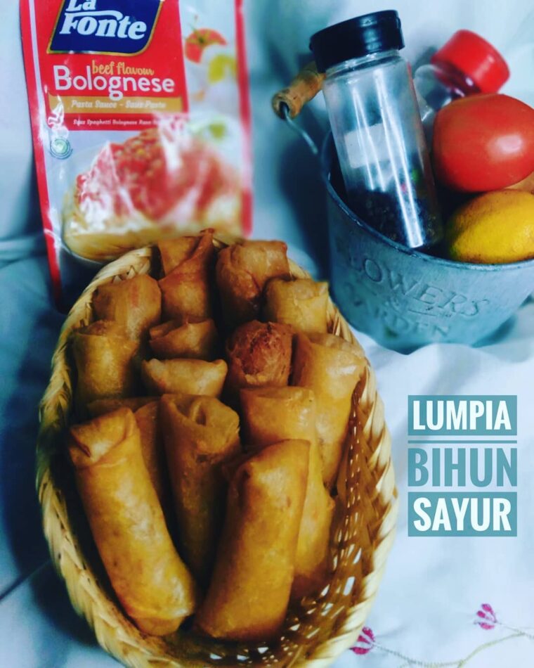 Resep Lumpia Sayur Beef Bolognese Dari mabela_cooking_club
