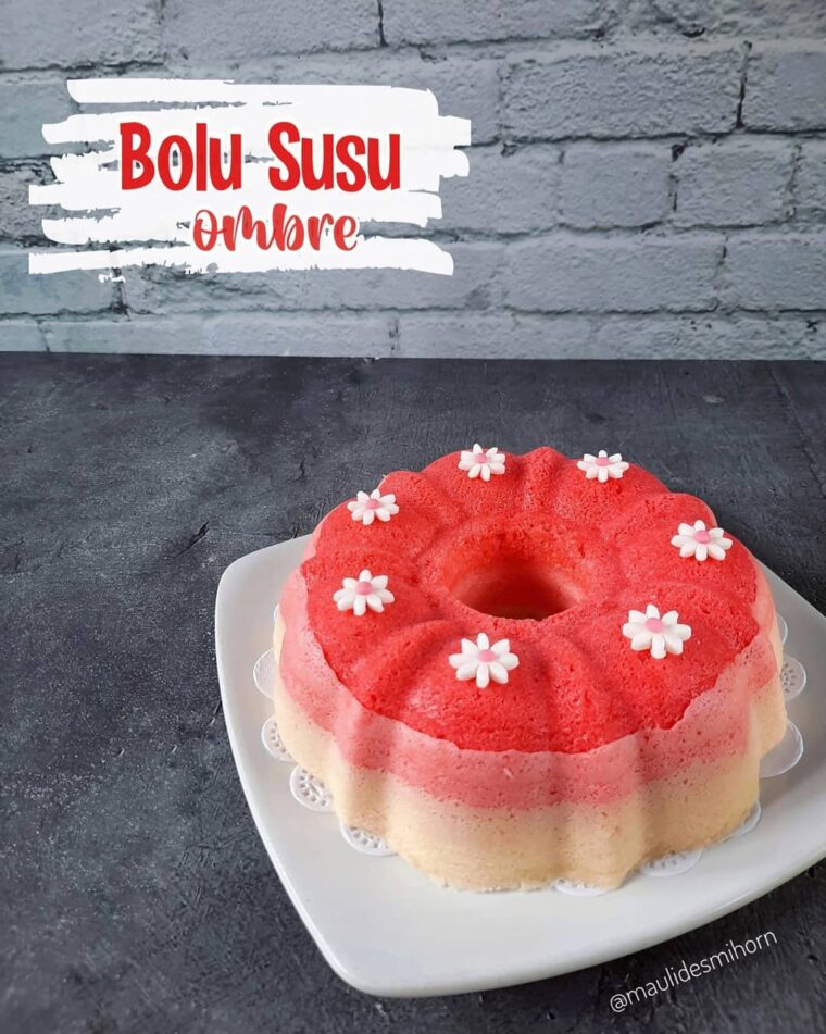 Resep Bolu Susu Ombre Dari maulidesmihorn