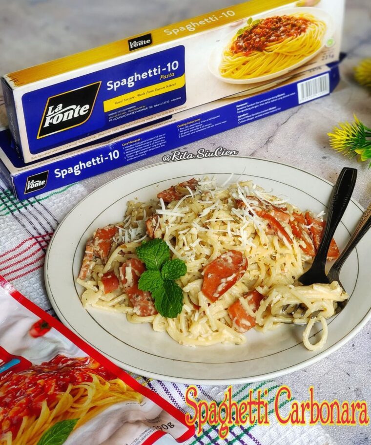 Resep Spaghetti Carbonara Dari rita_siucien