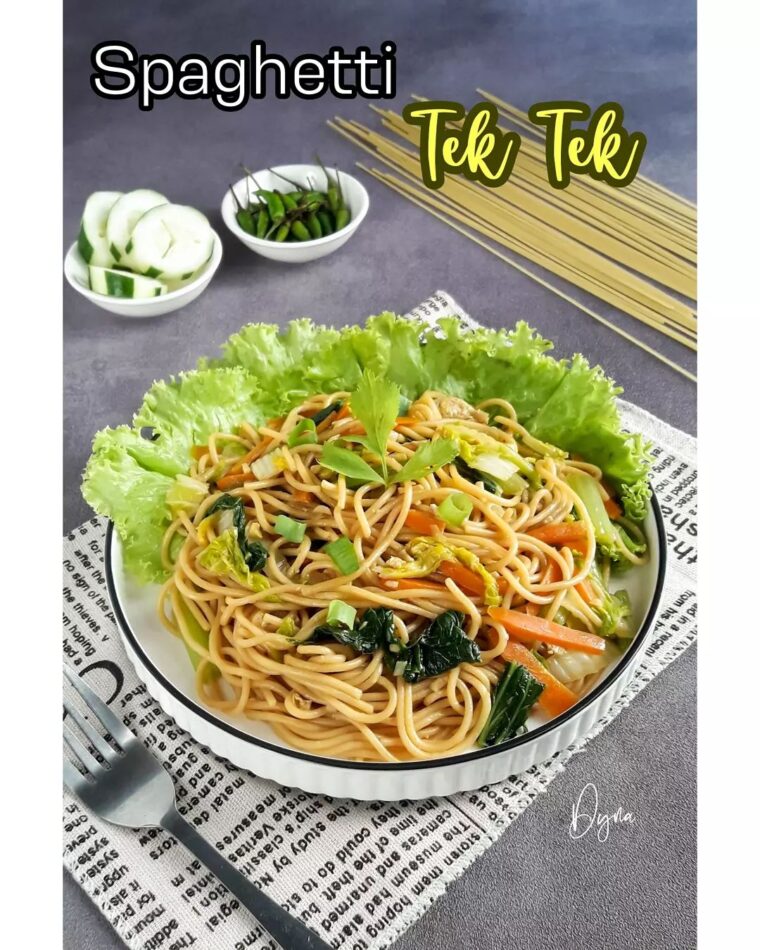 Resep Spaghetti Tek Tek Dari dapur_dyna