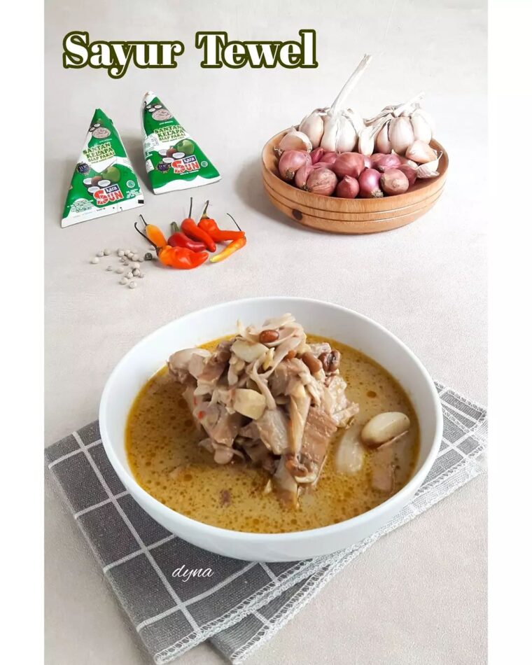 Resep Sayur Tewel / Nangka Muda Dari dapur_dyna