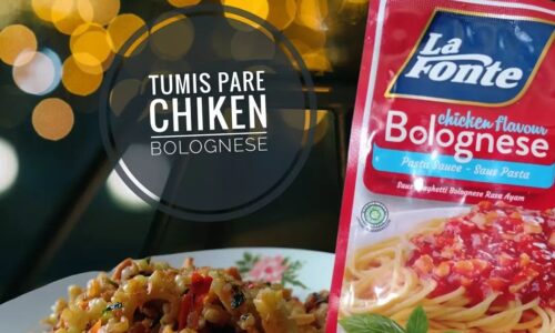 Tumis Pare Chiken Bolognese