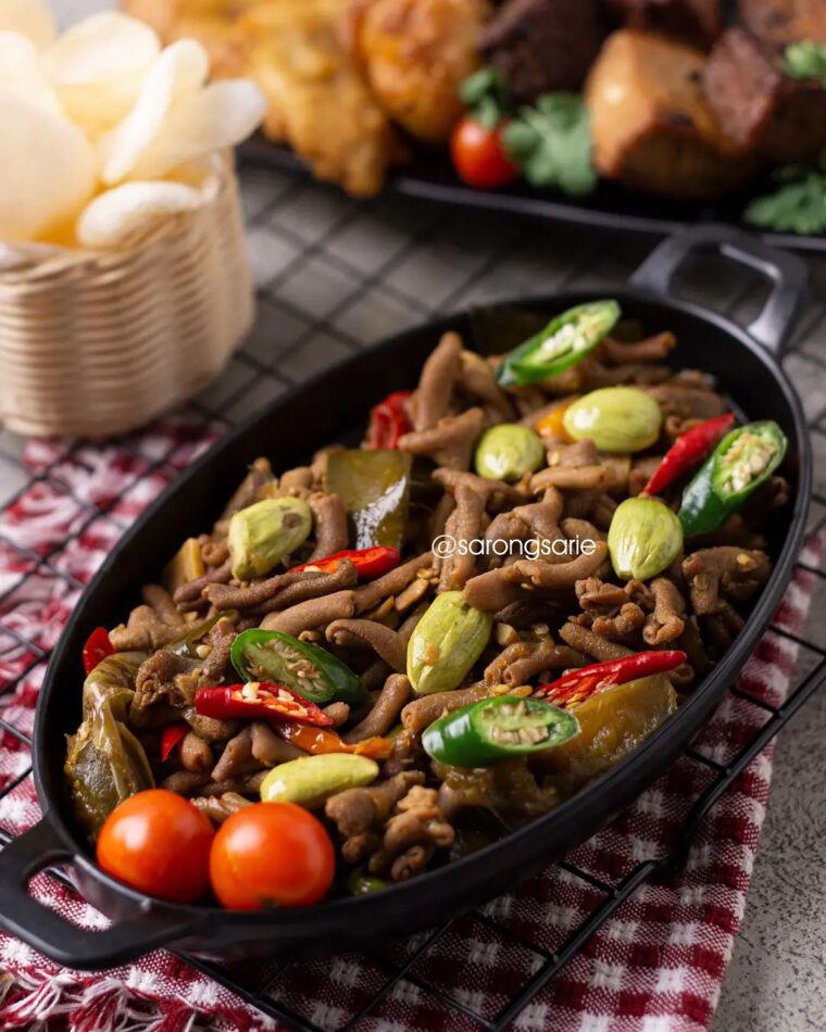 Resep Oseng Usus Ayam Dari sarongsarie