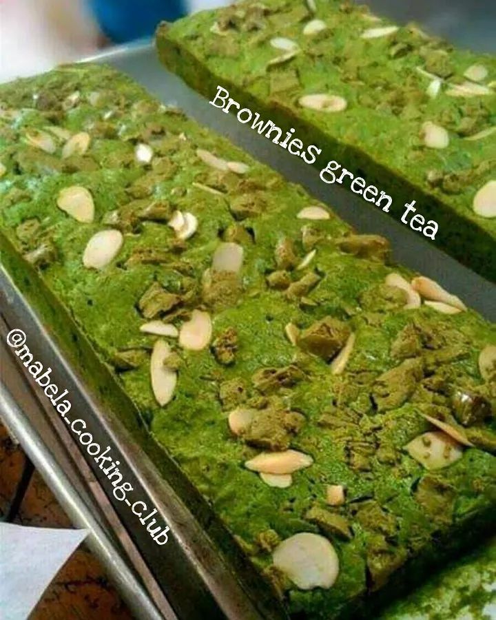 Resep Brownies Green Tea Dari mabela_cooking_club