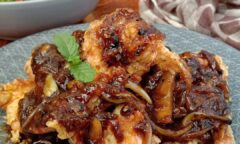 Resep Udang Tepung Saus Lada Hitam Dari santii_bundakenzie