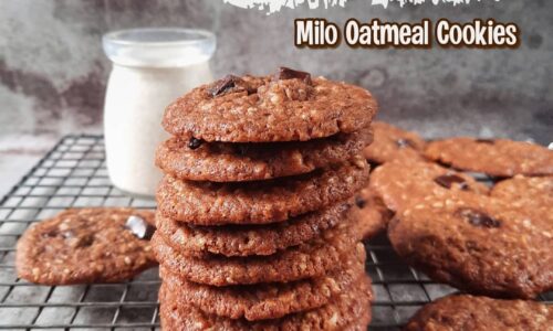 Milo Oatmeal Cookies