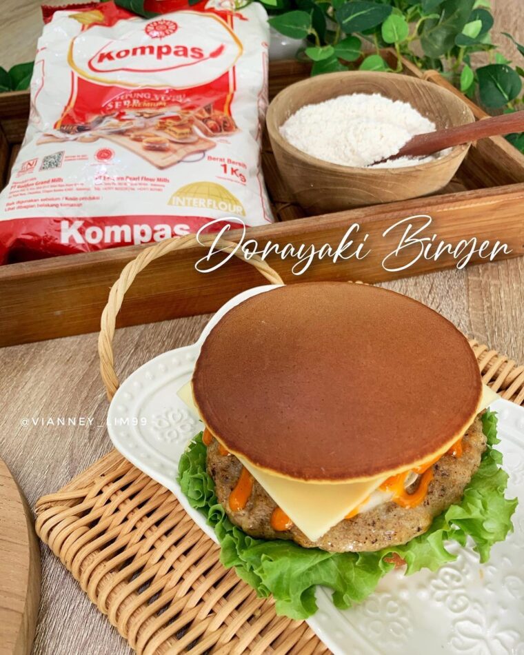 Resep Dorayaki Burger Dari vianney_lim99