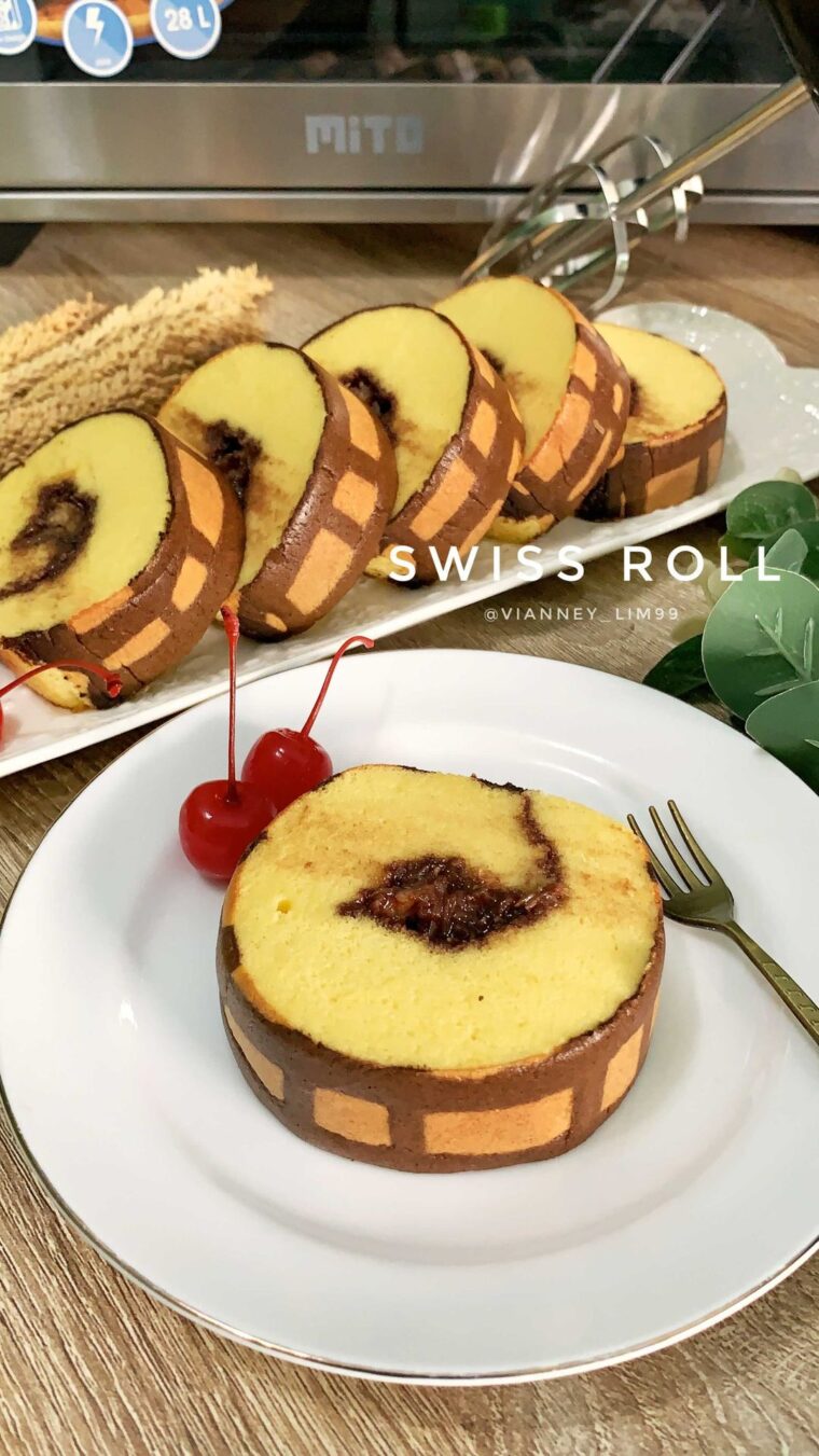 Resep Swiss Roll Dari vianney_lim99