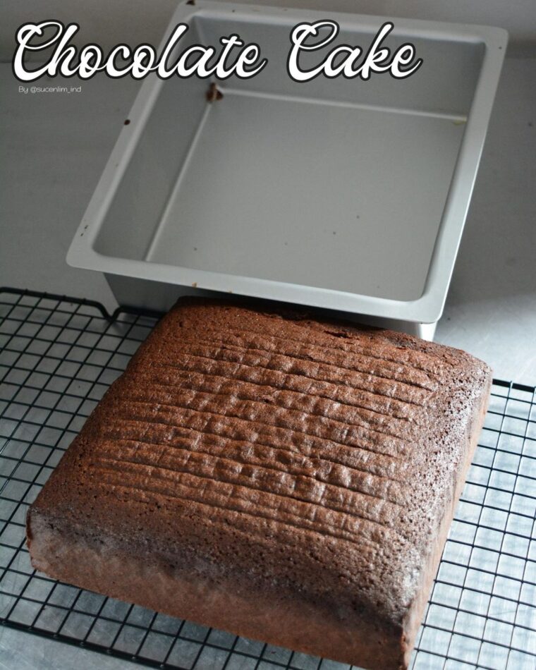 Resep Simple Moist Chocolate Cake Dari sucenlim_ind