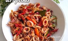 Resep Tumis Cumi Teri Pedas Dari mela.wati