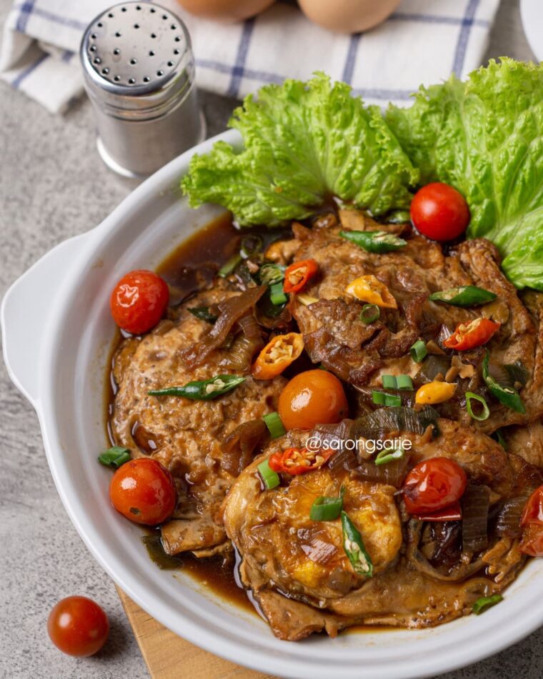 Resep Telur Ceplok Masak Kecap Dari sarongsarie