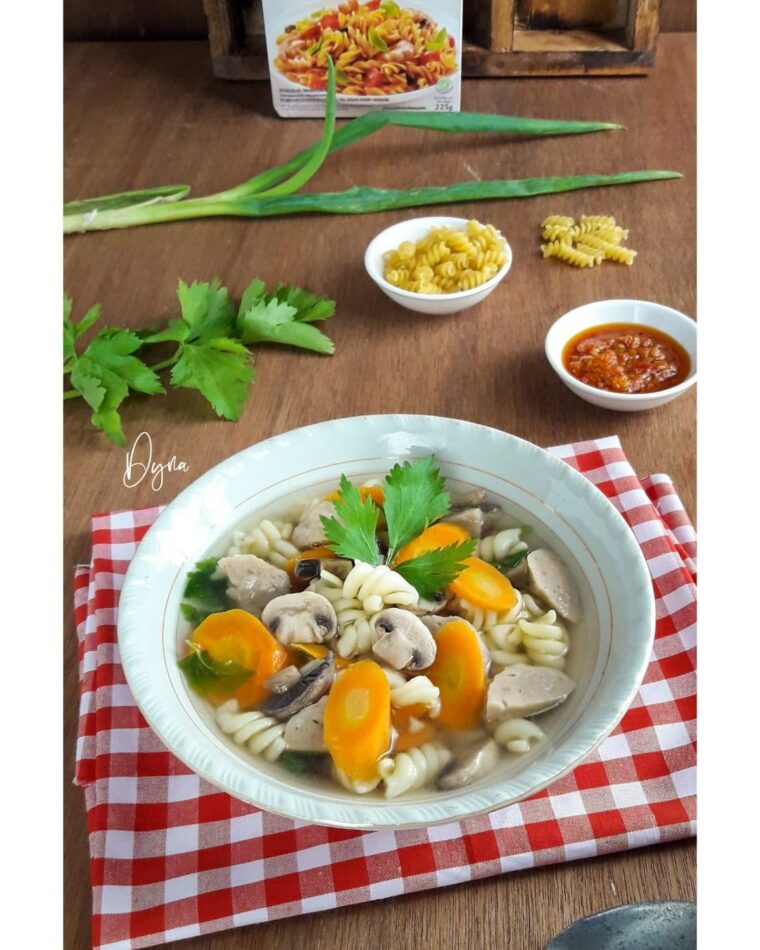 Resep Sop Bakso Makaroni Dari dapur_dyna