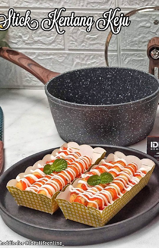 Resep Stick Kentang Keju Dari dhiahoddie