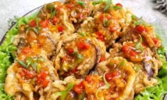 Resep Terong Isi Renyah Asam Manis Dari aiai_tjhang.kitchen