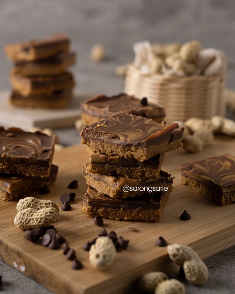 Resep Peanut Butter Bar Dari sarongsarie