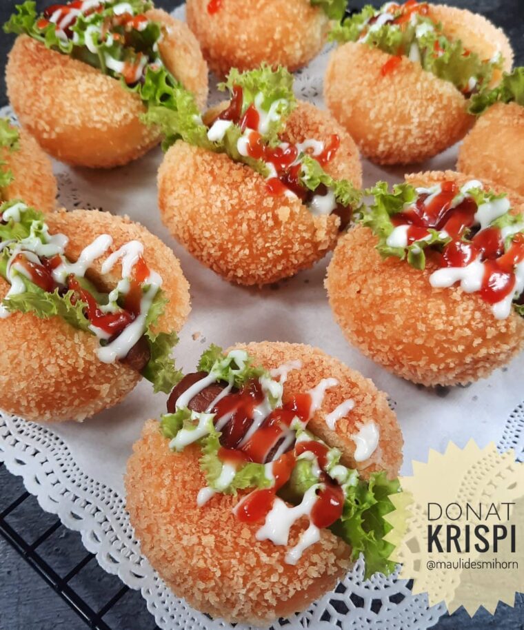 Resep Donat Krispi Sandwich Dari maulidesmihorn