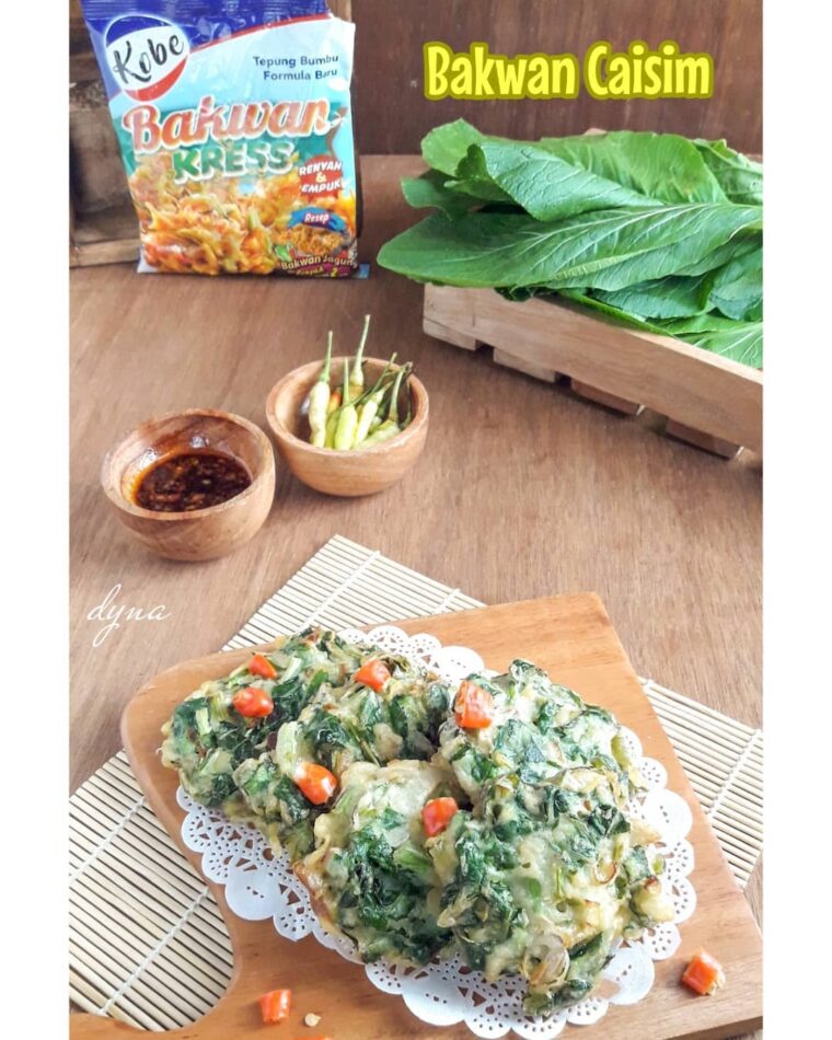 Resep Bakwan Caisim Dari dapur_dyna