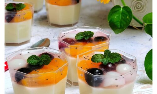 Fruit Pudding - Kue dari Kelengkeng