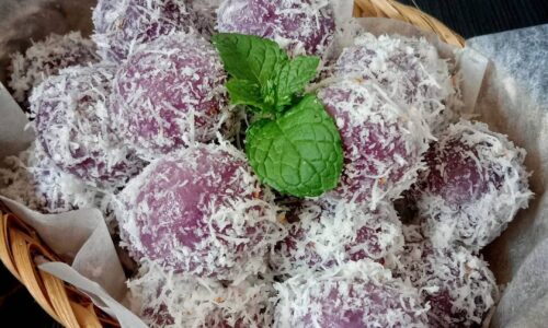 Klepon Ubi Ungu