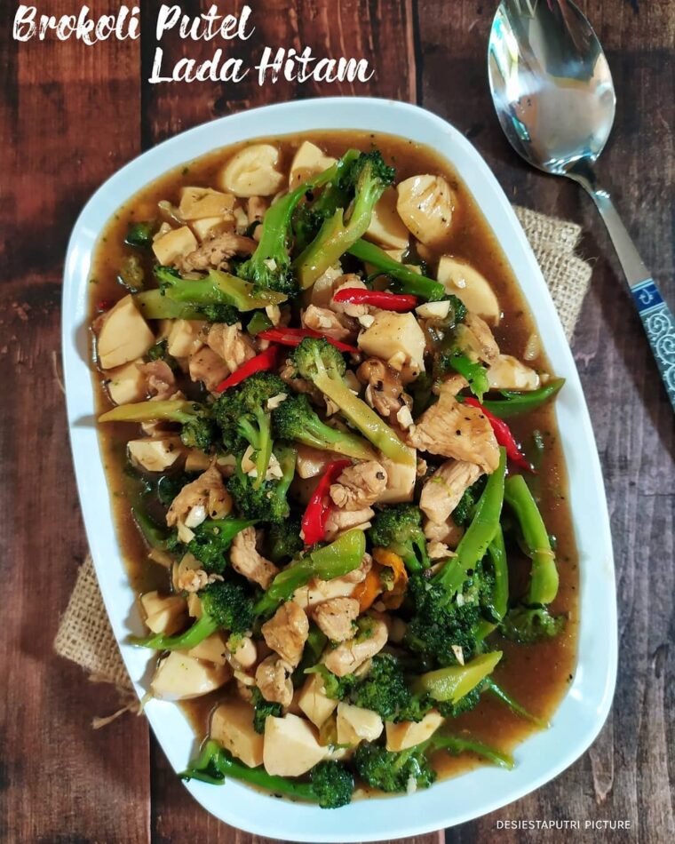 Resep Brokoli Putel Lada Hitam Dari desiestapp