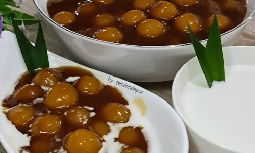 Bubur Candil Biji Salak - Minuman dari Gula Aren