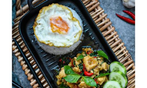 Pad Kra Pao (Thai Basil Chicken)