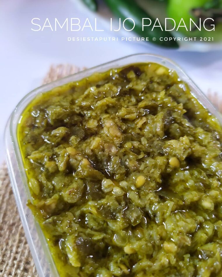 Resep Sambal Ijo Padang Dari desiestapp