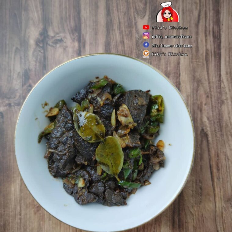 Resep Tumis Paru Cabe Ijo Dari fika_ummurafkanz