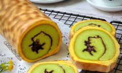 Resep Pandan Tiger Rollcake Dari rita_siucien