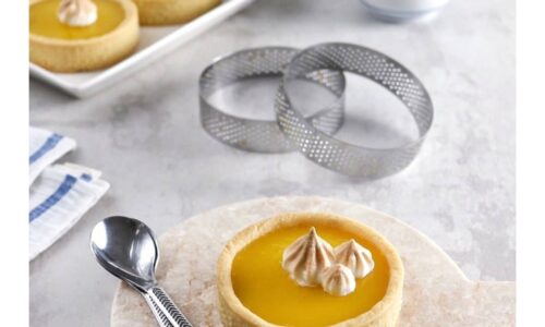 Lemon Meringue Tarlets - Kue dari Almond