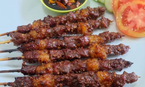 Sate Maranggi - Masakan dari Daun Pepaya
