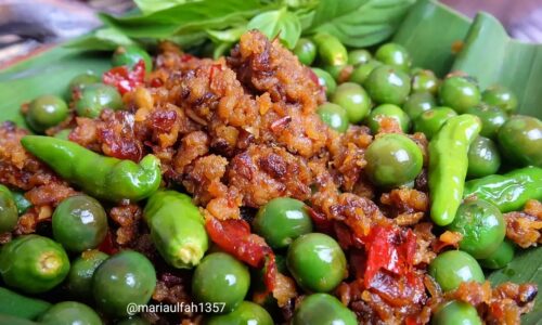 Sambal Oncom - Masakan dari Leunca