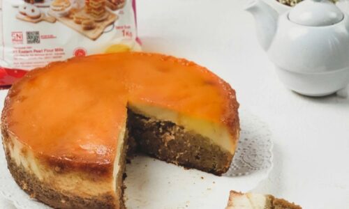 Banana Cheese Flan Cake “Impossible Cake”